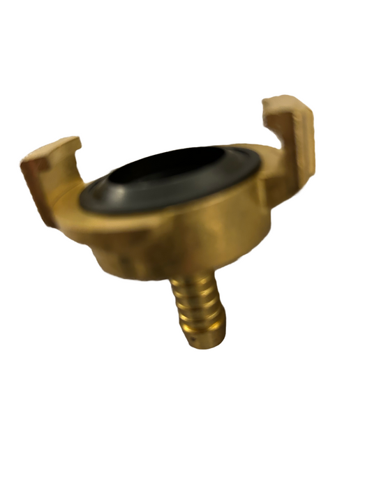 Brass Claw Coupling with Hose Tail – 3/4"